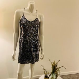 Express Sequin Party Dress